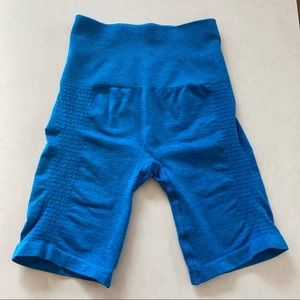 Alphalete Seamless Biker Shorts - Palace Blue